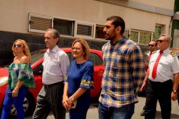 San Ignacio de Loyola se despide de sus fiestas en La Majadilla-Telde (Foto Francisco Javier Santana)